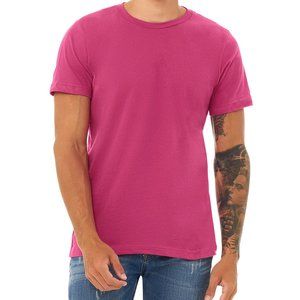 NWOT - Bella Canva Unisex Jersey T-Shirt - Berry - 3001C